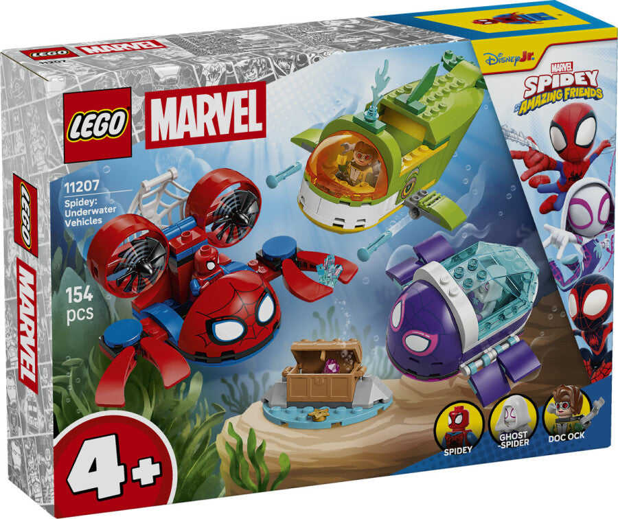 LEGO Spidey Spidey: Su Altı Araçları 11207 - 154 Parça Yapım Seti