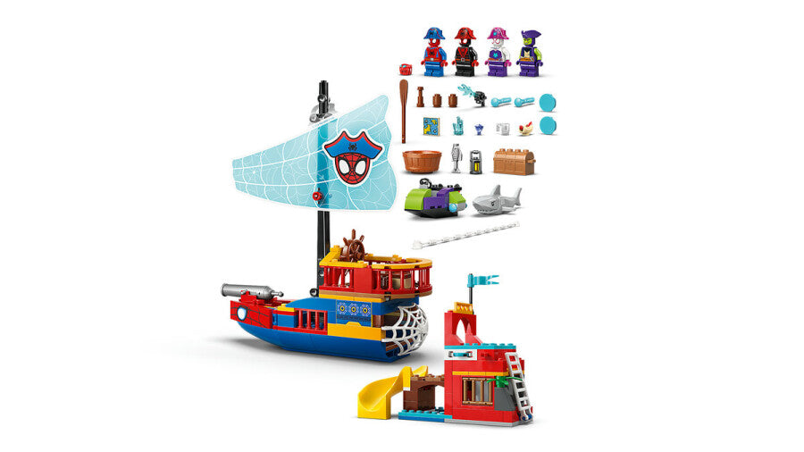 11208 Lego Spidey Spidey Takımı Korsan Gemisi 201 parça +4 yaş