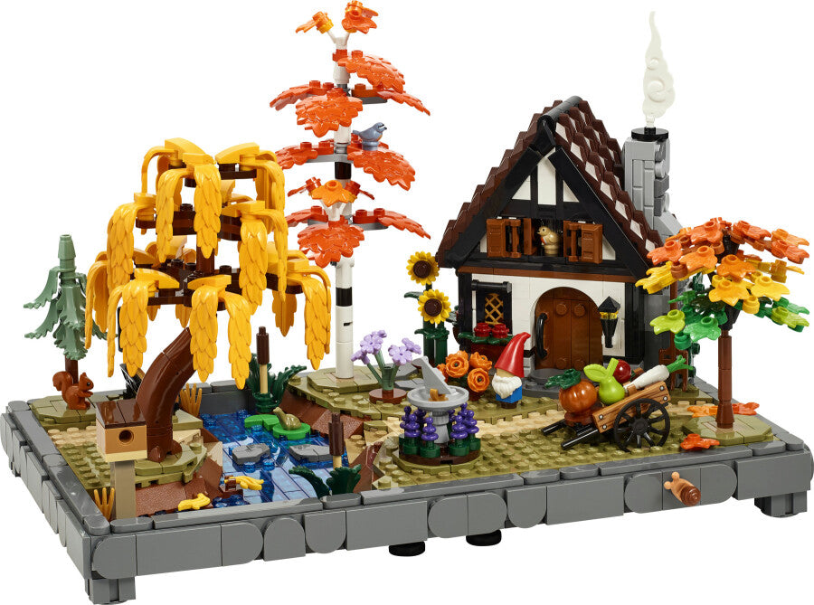 LEGO Icons Sonbahar Bağ Evi Bahçesi 11372 - 1102 Parça Yapım Seti