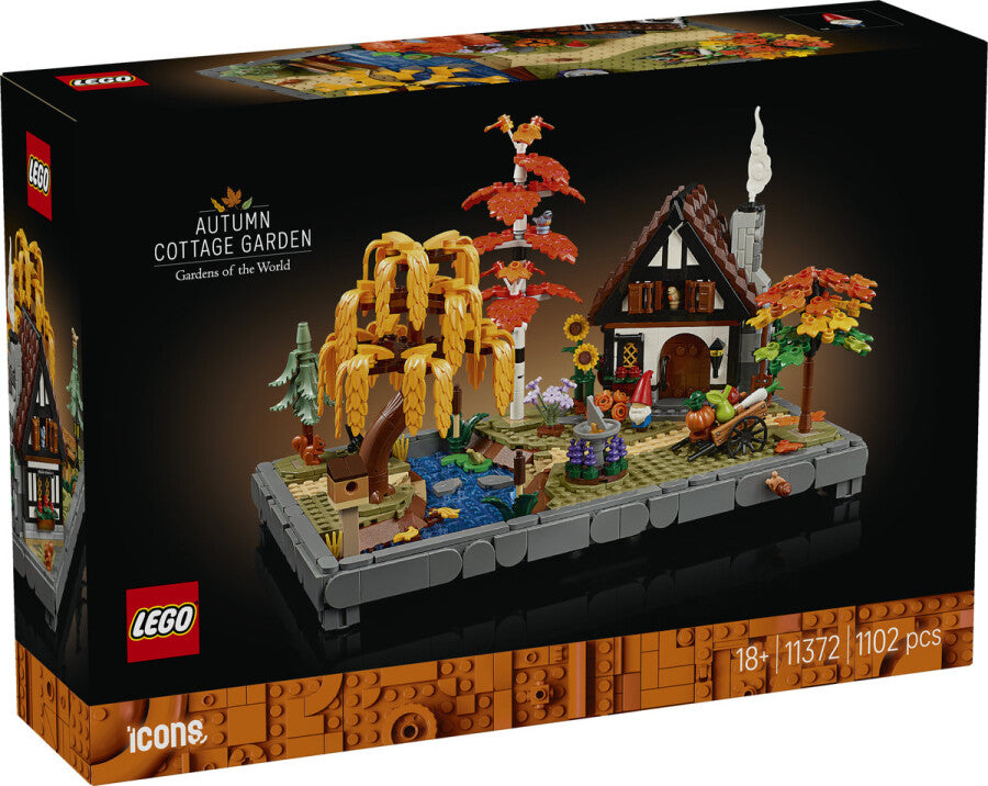 LEGO Icons Sonbahar Bağ Evi Bahçesi 11372 - 1102 Parça Yapım Seti