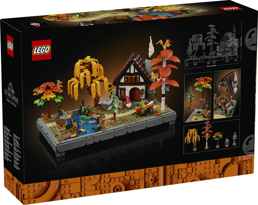 LEGO Icons Sonbahar Bağ Evi Bahçesi 11372 - 1102 Parça Yapım Seti