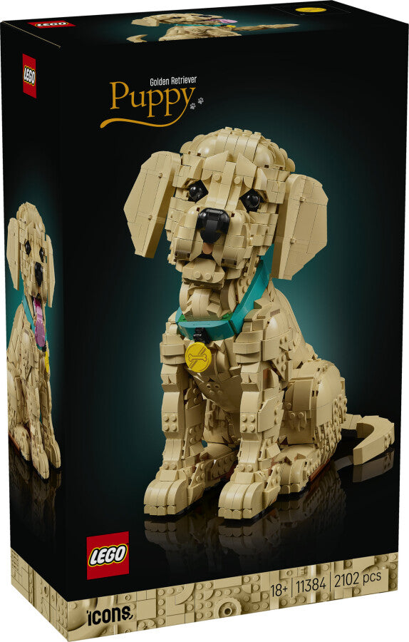 11384 Lego icons Yavru Golden Retriever 2102 parça +18 yaş