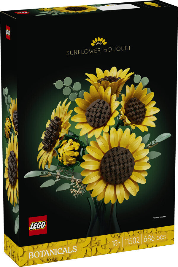 LEGO Botanicals Ayçiçeği Buketi 11502 - 686 Parça Yapım Seti
