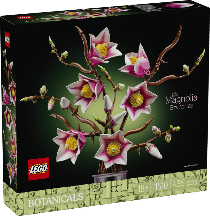 LEGO Botanicals Manolya Dalları 11510 - 435 Parça Yapım Seti