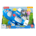 Little People Uçak Yolculuğu oyuncağı, Türkçe ve İngilizce dil seçenekleri ile birlikte, 1-5 yaş arası okul öncesi çağdaki çocuklar için uygundur