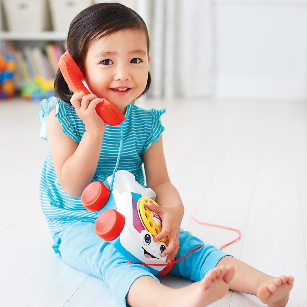 Eğitici Geveze Telefon, Sürüklenebilir, Klasik, Çevirmeli Oyun Telefonu