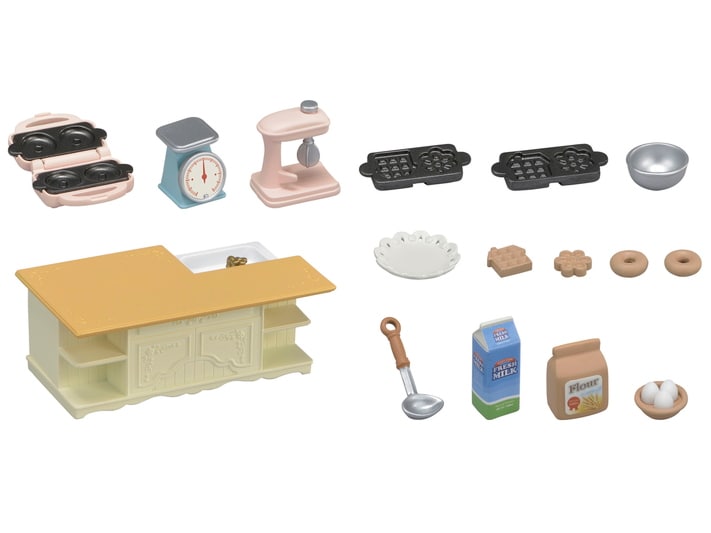 5442 Sylvanian Families Ada Mutfak +3 yaş figür dahil değil