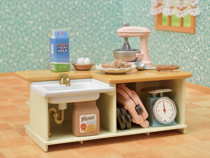 5442 Sylvanian Families Ada Mutfak +3 yaş figür dahil değil