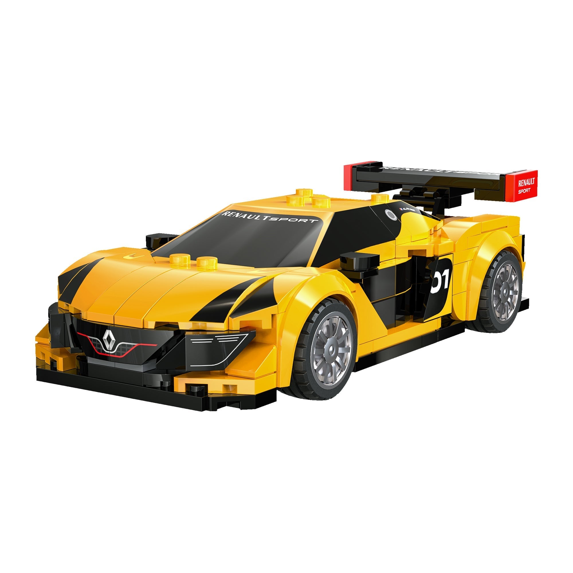 CaDA Renault Sport RS.01 Yapı Bloğu Model Araba Seti - 271 Parça (C55037W)
