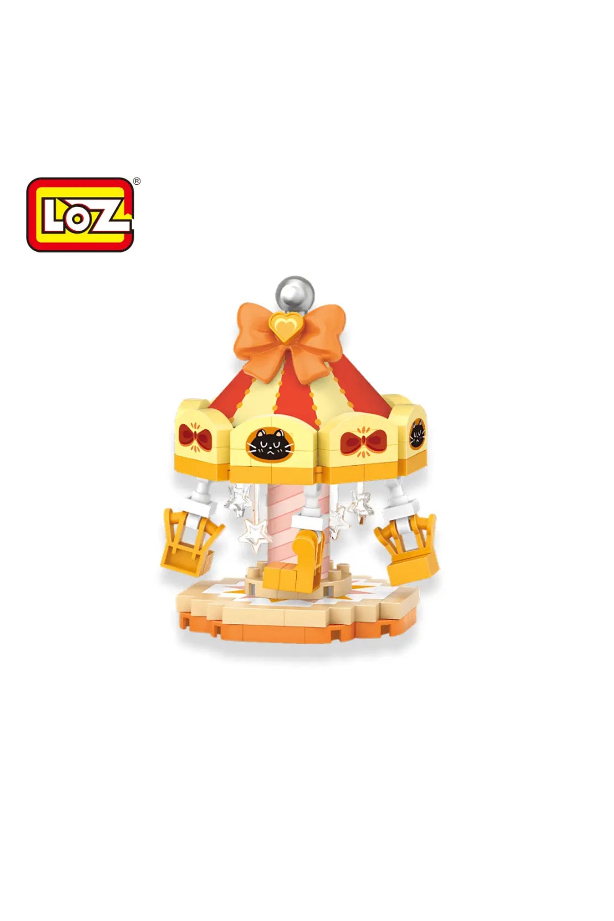 LZ-8632 DÖNER SANDALYE 190 PARÇA BLOCK OYUNCAK MİNİ POŞET