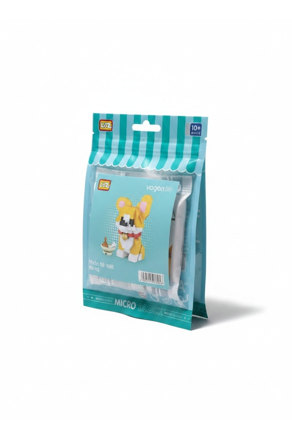 LZ8605 LOZ Köpek Blok Seti Mini Poşet -Vagon life