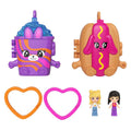 Polly Pocket 2'si 1 Arada BFF Park Pikniği Kompakt Oyun Seti (Sosisli & Buzlu İçecek)