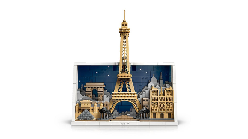 LEGO Architecture Paris – Aşıklar Şehri 21064 | 958 Parça Yetişkin Yapım Seti