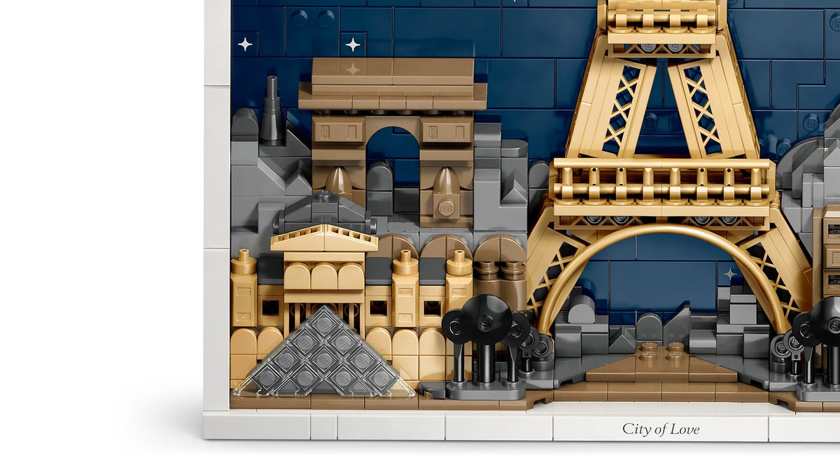 LEGO Architecture Paris – Aşıklar Şehri 21064 | 958 Parça Yetişkin Yapım Seti
