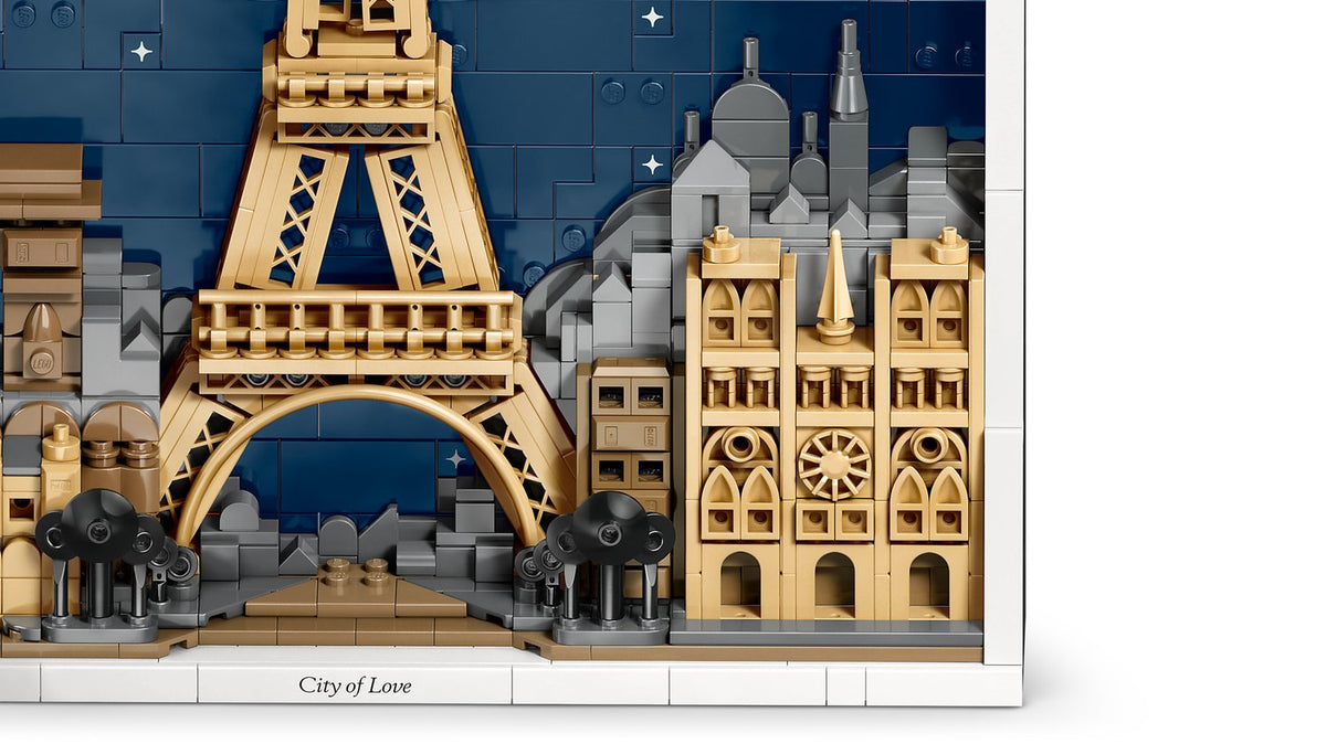 LEGO Architecture Paris – Aşıklar Şehri 21064 | 958 Parça Yetişkin Yapım Seti