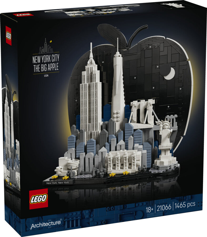 LEGO Architecture New York City – Büyük Elma 21066 - 1465 Parça Yapım Seti