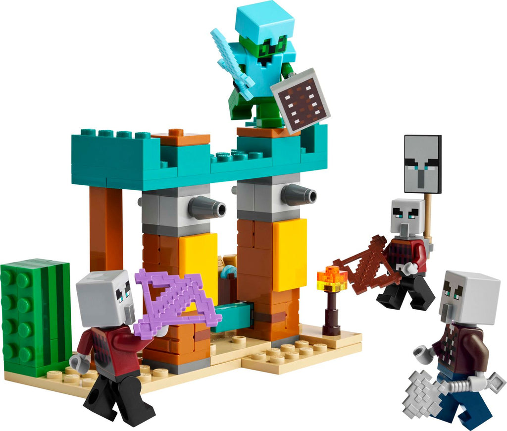 LEGO Minecraft The Illager Çöl Devriyesi 21267 - 105 Parça Yapım Seti (7+ Yaş)