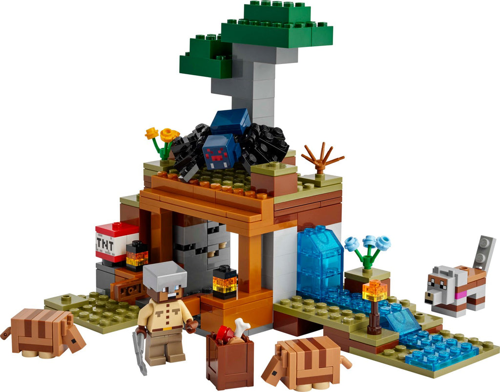 LEGO Minecraft Armadillo Maden Keşfi 21269 - 247 Parça Yapım Seti +8 Yaş