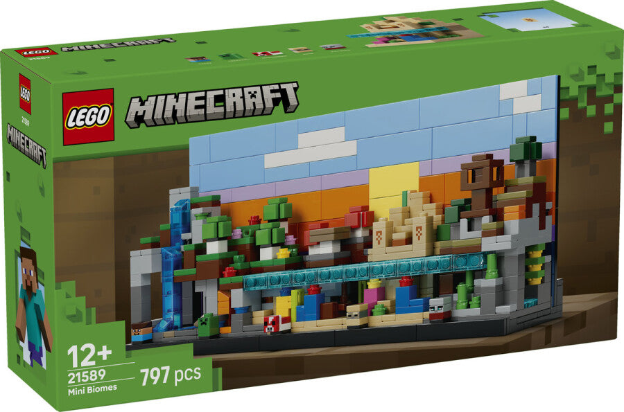 21589 Lego Minecraft Mini Biomes 797 parça +12 yaş