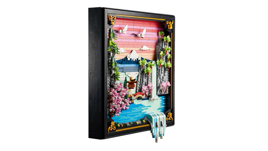 LEGO Art Japon Kiraz Çiçeği Manzarası 31218 - 1892 Parça Yapım Seti