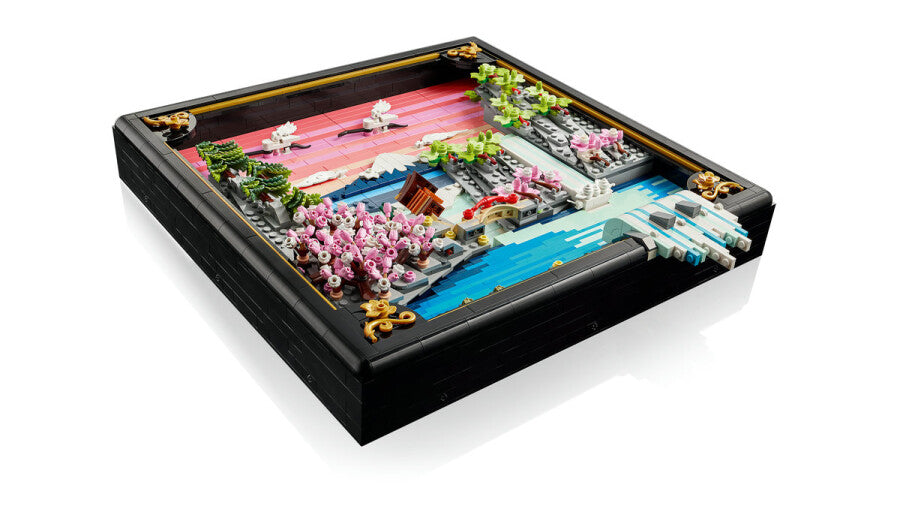 LEGO Art Japon Kiraz Çiçeği Manzarası 31218 - 1892 Parça Yapım Seti