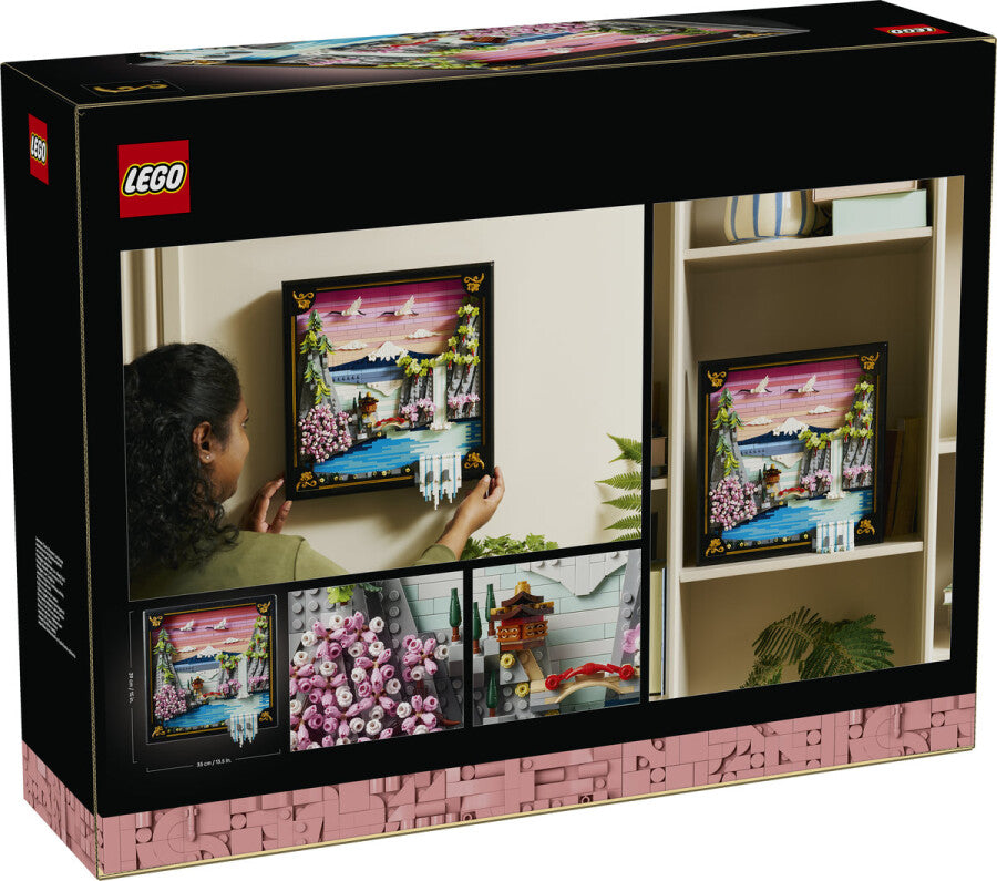 LEGO Art Japon Kiraz Çiçeği Manzarası 31218 - 1892 Parça Yapım Seti