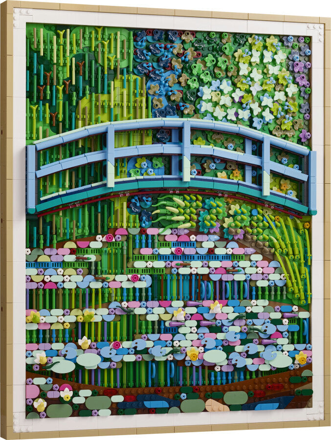 LEGO Art Claude Monet – Nilüfer Gölü Üzerinde Köprü 31220 - 3179 Parça Yapım Seti