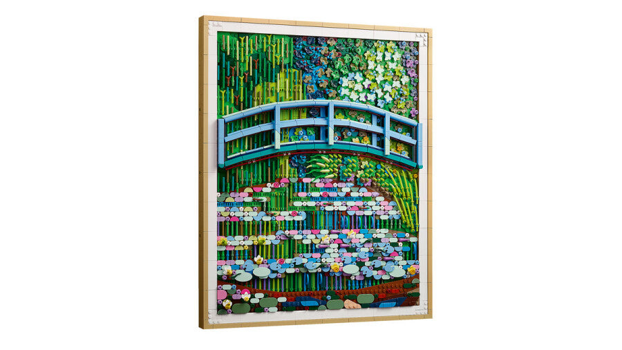 LEGO Art Claude Monet – Nilüfer Gölü Üzerinde Köprü 31220 - 3179 Parça Yapım Seti