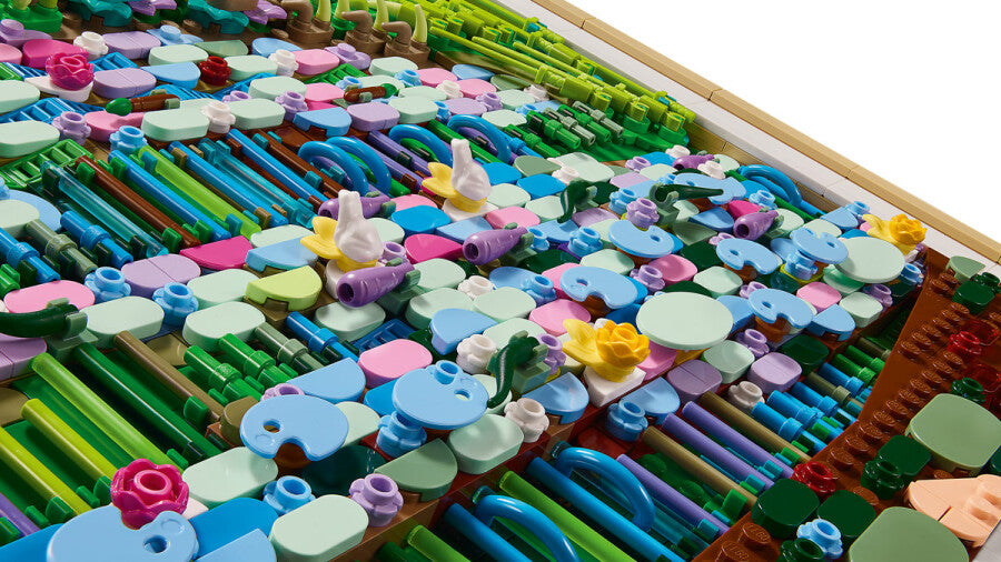 LEGO Art Claude Monet – Nilüfer Gölü Üzerinde Köprü 31220 - 3179 Parça Yapım Seti