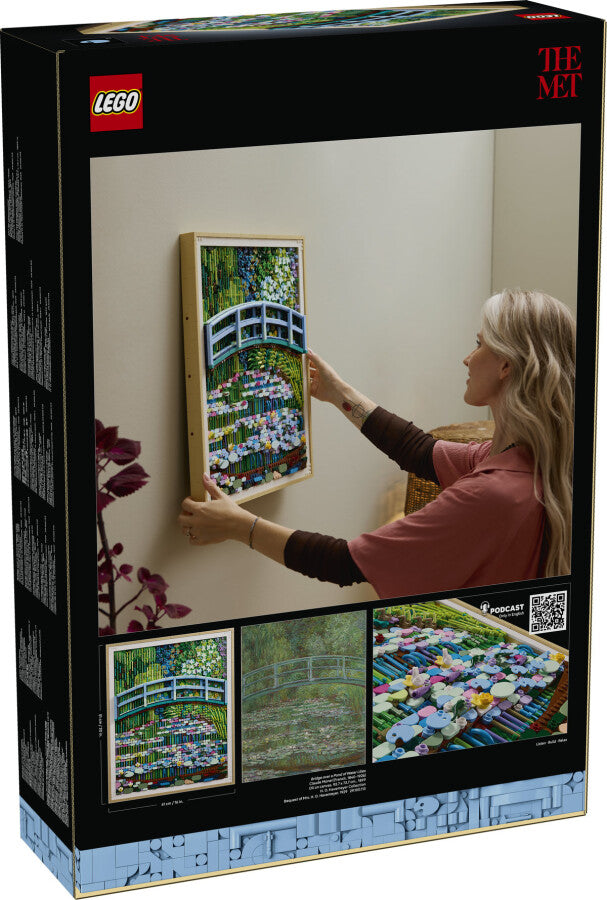 LEGO Art Claude Monet – Nilüfer Gölü Üzerinde Köprü 31220 - 3179 Parça Yapım Seti