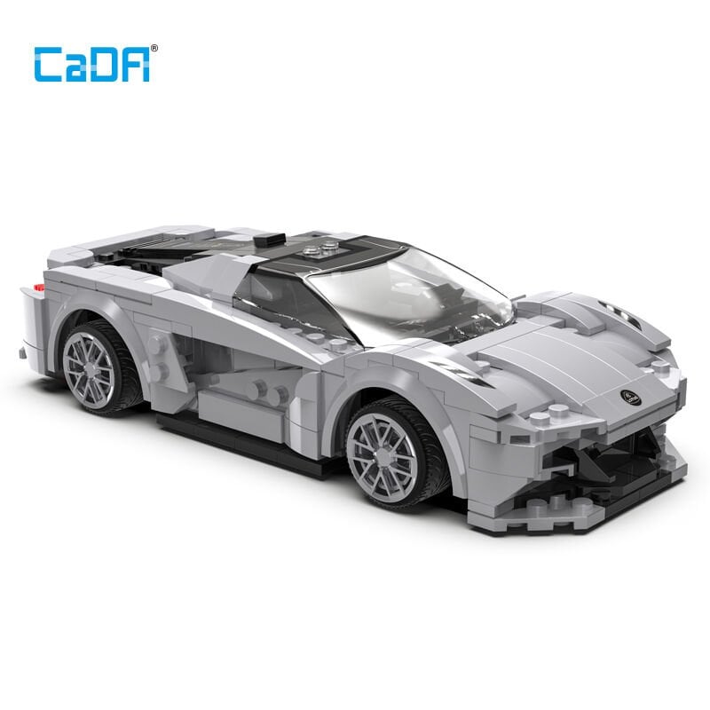 CaDA Lotus Evija Uzaktan Kumandalı Yapı Bloğu Yarış Arabası – 308 Parça (C51071W)