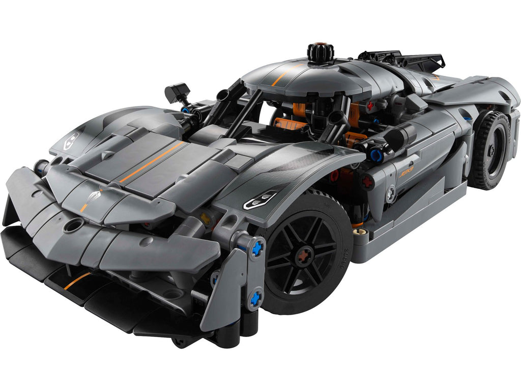 LEGO Technic Koenigsegg Jesko Absolut Gri Hiper Araba Yapım Seti 42173 - 801 Parça +10 Yaş