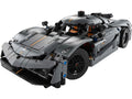 LEGO Technic Koenigsegg Jesko Absolut Gri Hiper Araba Yapım Seti 42173 - 801 Parça +10 Yaş