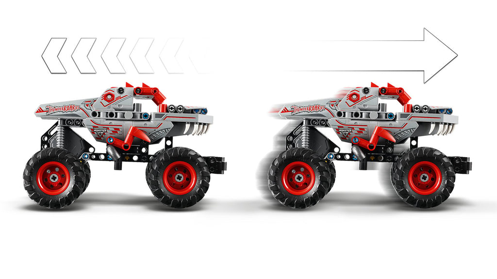 LEGO Technic Monster Jam ThunderROARus Çek-Bırak Kamyon 42200 - 232 Parça, 7+ Yaş