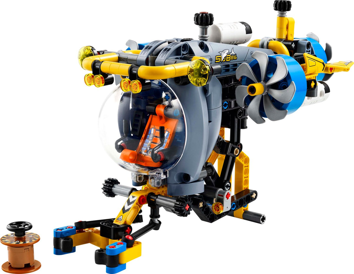 LEGO Technic Derin Deniz Araştırma Denizaltısı 42201 - 413 Parça +9 Yaş Yapım Seti