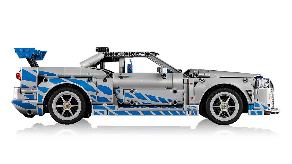 LEGO Technic 2 Fast 2 Furious Nissan Skyline GT-R (R34) Model Araba Yapım Seti - 1410 Parça, 18+ Yaş - 42210