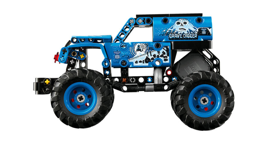 LEGO Technic Monster Jam Grave Digger Ateş ve Buz 42219 - 263 Parça Yapım Seti