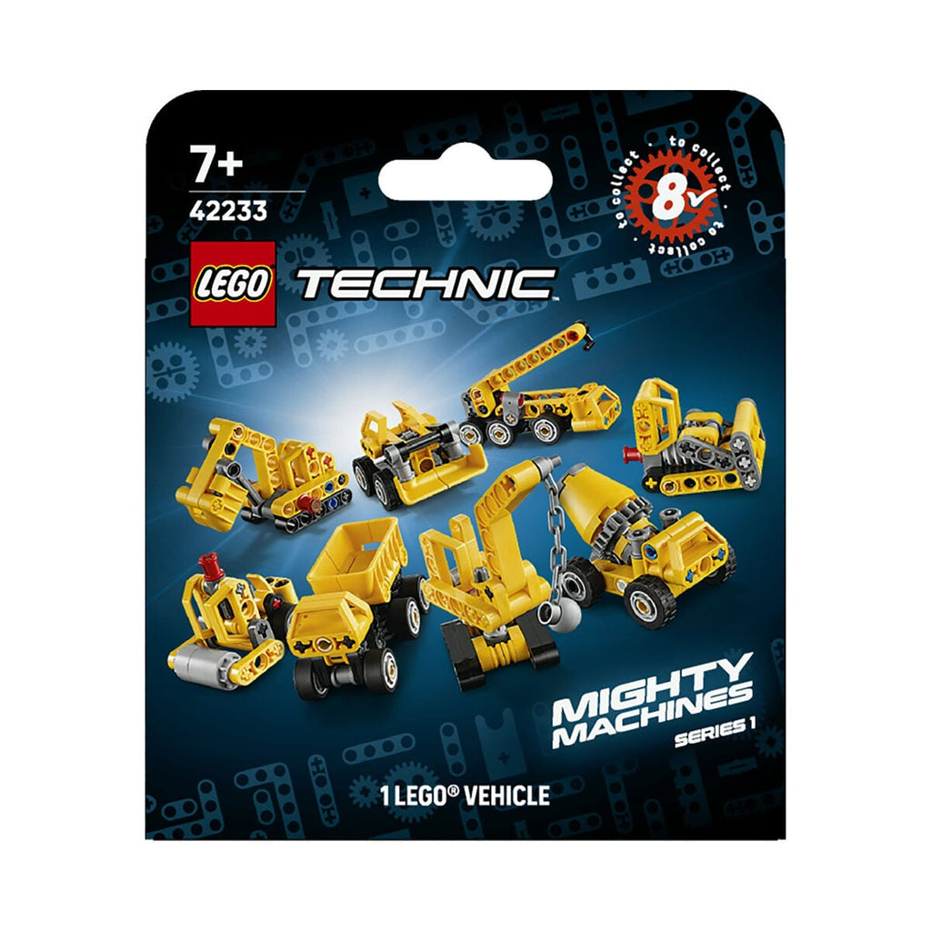 LEGO Technic Mighty Machines 42233 Sürpriz Yapım Kutusu – 8 Modelden Biri Rastgele, 44 Parça, +7 Yaş