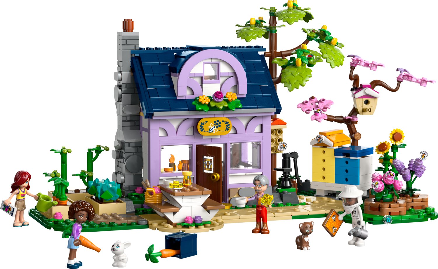 LEGO Friends Arıcıların Evi ve Çiçek Bahçesi 42669 - 1161 Parça Yapım Seti, 12 Yaş ve Üzeri
