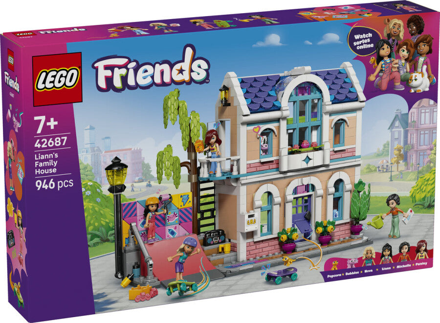 LEGO Friends Liann'in Aile Evi 42687 - 946 Parça Yapım Seti