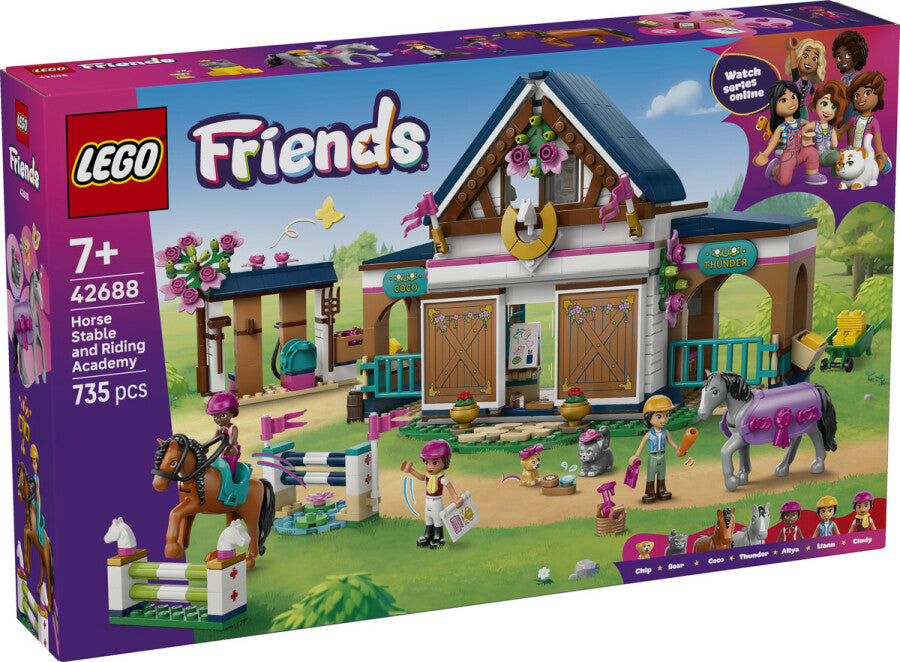 42688 Lego Friends Binicilik Akademisi 735 parça +7 yaş