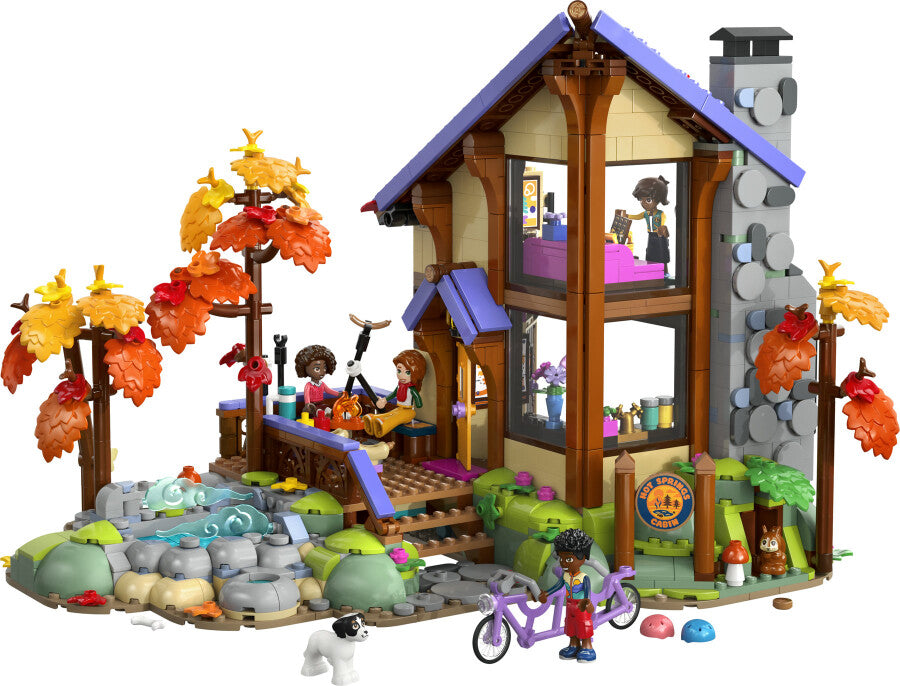 LEGO Friends Şirin Sonbahar Orman Kulübesi 42705 - 1229 Parça Yapım Seti