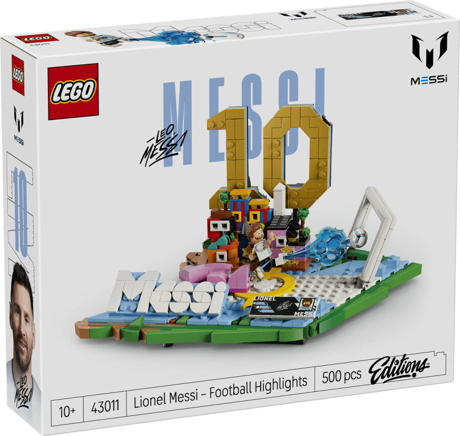 LEGO Editions Lionel Messi – Unutulmaz Futbol Anları 43011 - 500 Parça Yapım Seti