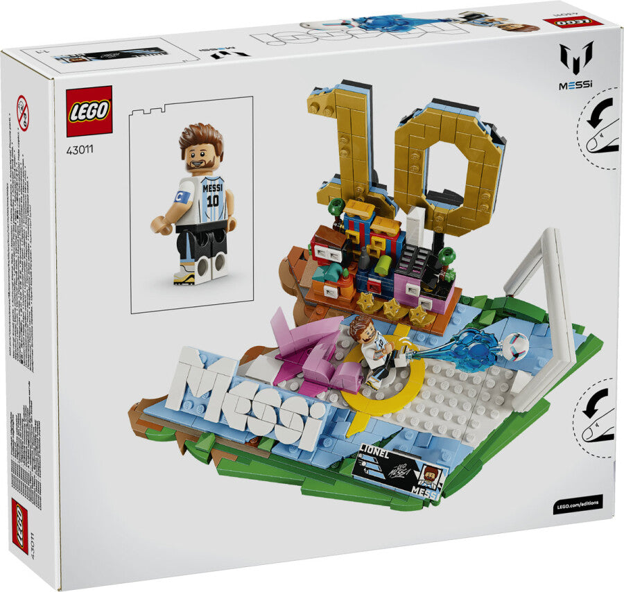LEGO Editions Lionel Messi – Unutulmaz Futbol Anları 43011 - 500 Parça Yapım Seti
