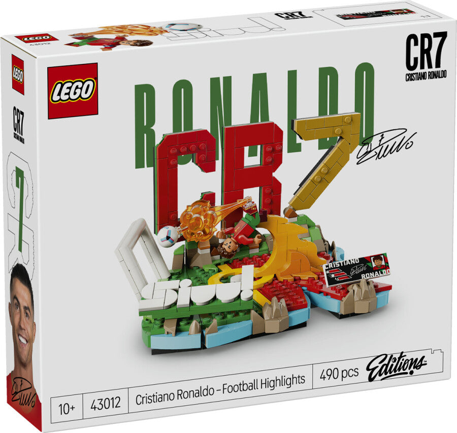 LEGO Editions Cristiano Ronaldo – Unutulmaz Futbol Anları 43012 - 490 Parça Yapım Seti