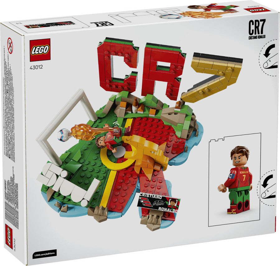 LEGO Editions Cristiano Ronaldo – Unutulmaz Futbol Anları 43012 - 490 Parça Yapım Seti