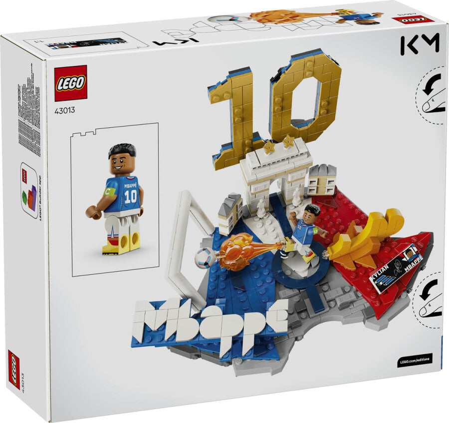 LEGO Editions Kylian Mbappé – Unutulmaz Futbol Anları 43013 - 490 Parça Yapım Seti
