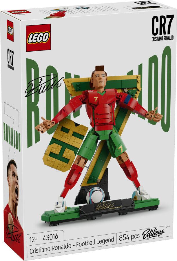 LEGO Editions Cristiano Ronaldo – Futbol Efsanesi 43016 - 854 Parça Yapım Seti