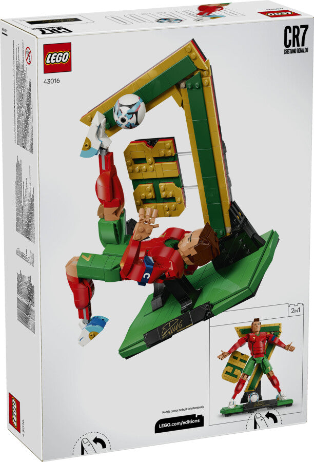 LEGO Editions Cristiano Ronaldo – Futbol Efsanesi 43016 - 854 Parça Yapım Seti