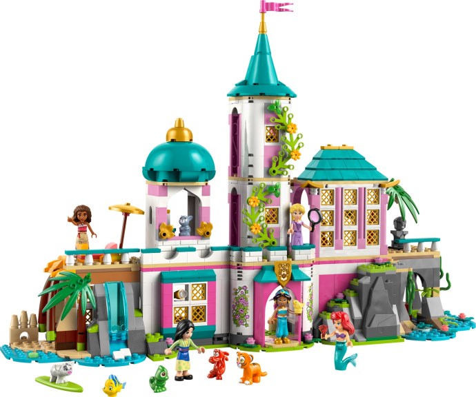 LEGO Disney Prenses Şatosu ve Kraliyet Hayvanları 43267 - 787 Parça Yapım Seti (+6 Yaş)
